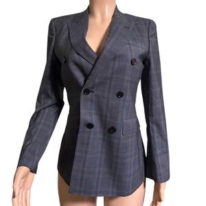 NOTTING HILL Women’s Check Double Breasted Blazer
